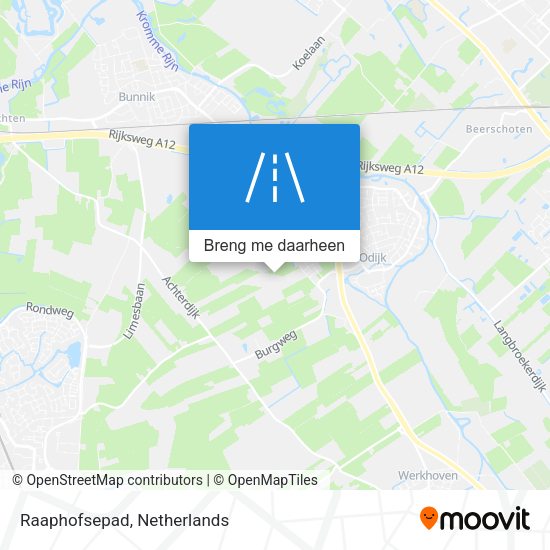 Raaphofsepad kaart