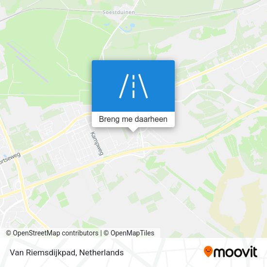 Van Riemsdijkpad kaart