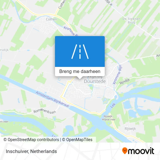 Inschuiver kaart