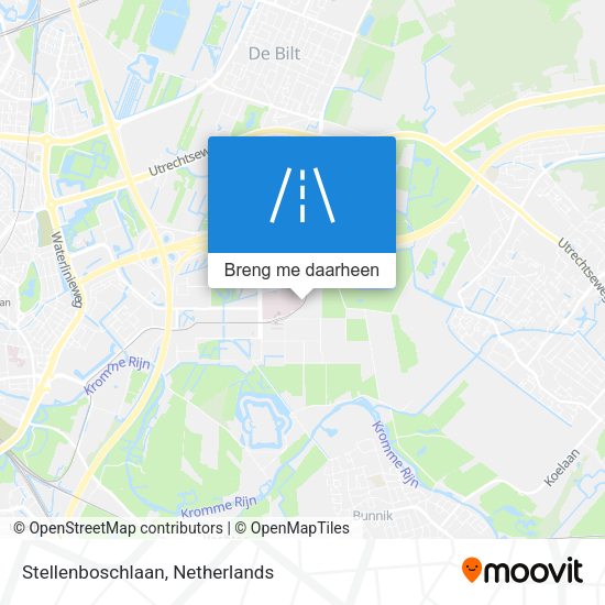 Stellenboschlaan kaart