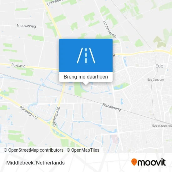 Middlebeek kaart