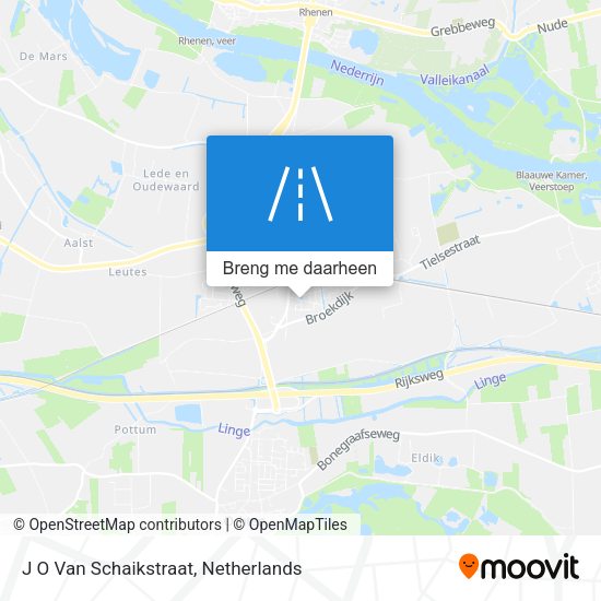 J O Van Schaikstraat kaart