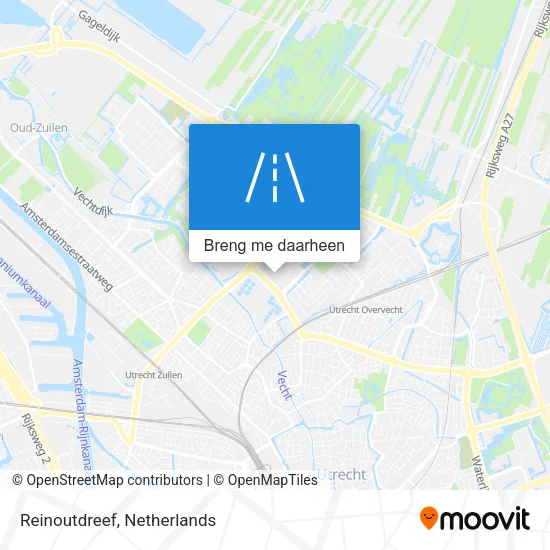 Reinoutdreef kaart