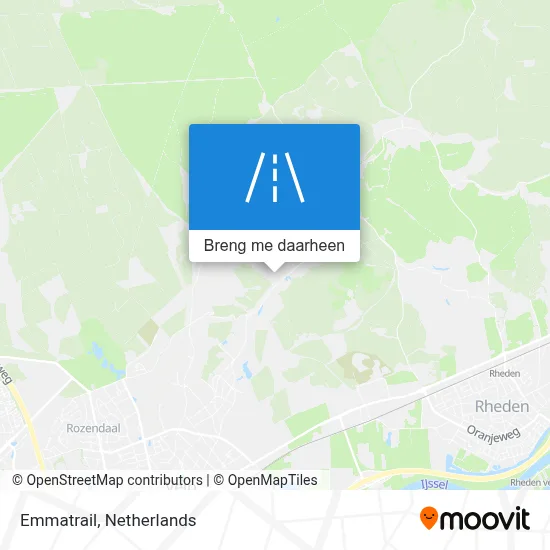 Emmatrail kaart
