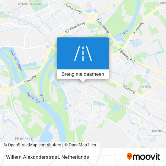 Willem-Alexanderstraat kaart
