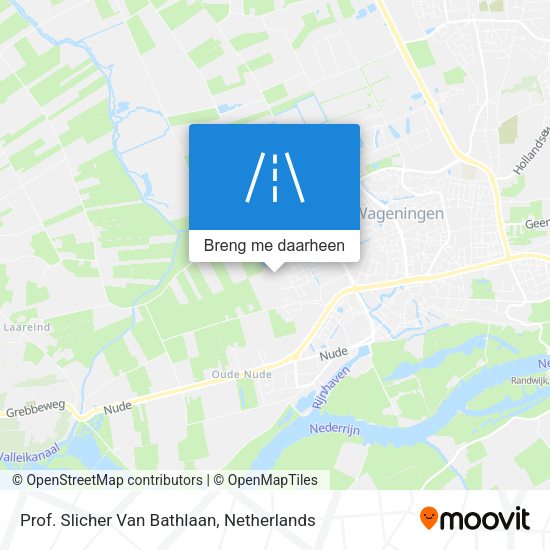Prof. Slicher Van Bathlaan kaart