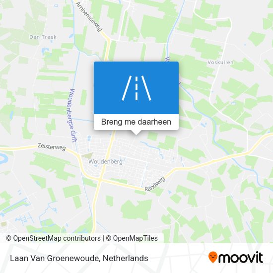 Laan Van Groenewoude kaart