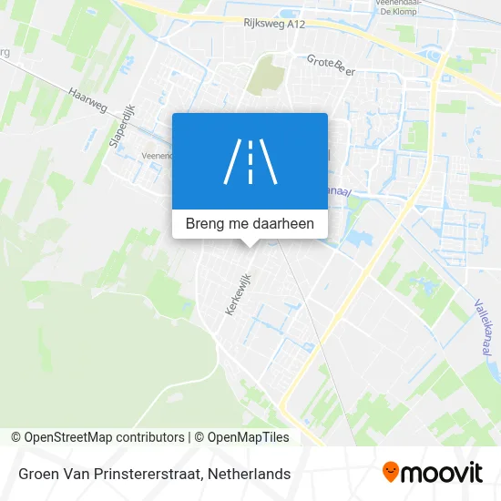 Groen Van Prinstererstraat kaart