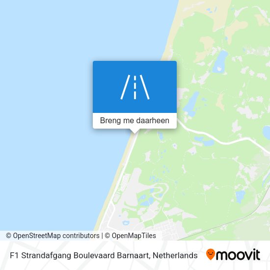 F1 Strandafgang Boulevaard Barnaart kaart