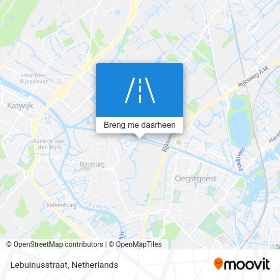Lebuïnusstraat kaart