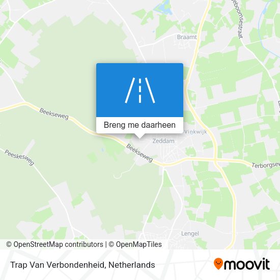 Trap Van Verbondenheid kaart