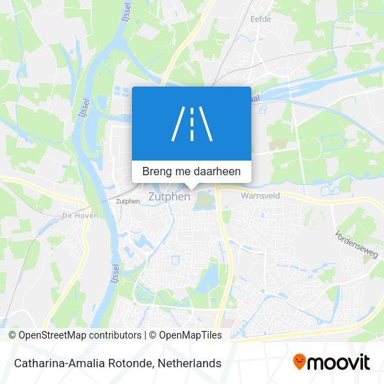 Catharina-Amalia Rotonde kaart