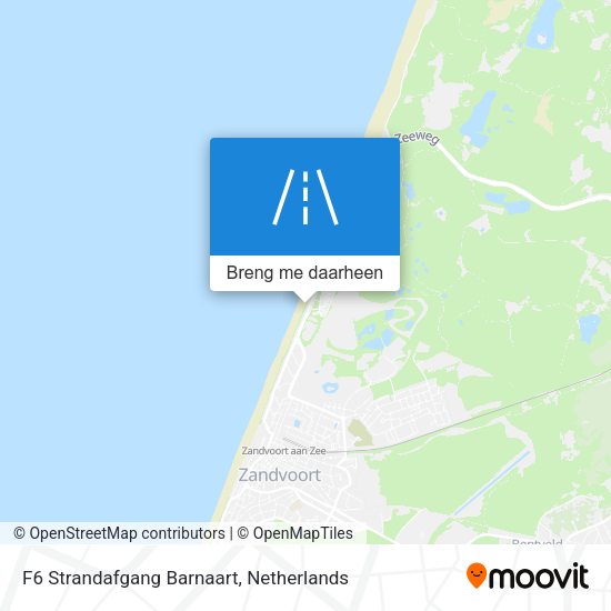 F6 Strandafgang Barnaart kaart