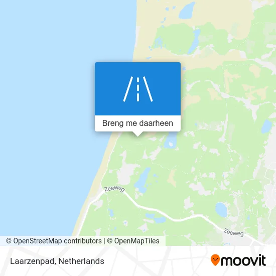 Laarzenpad kaart