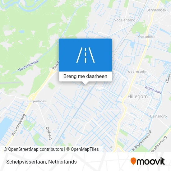 Schelpvisserlaan kaart