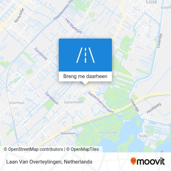 Laan Van Overteylingen kaart