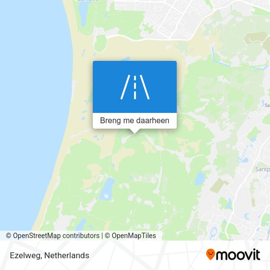 Ezelweg kaart