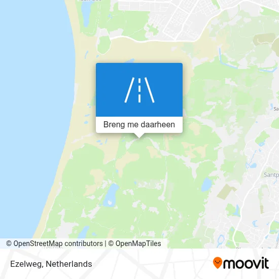 Ezelweg kaart