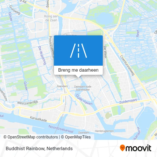 Buddhist Rainbow kaart