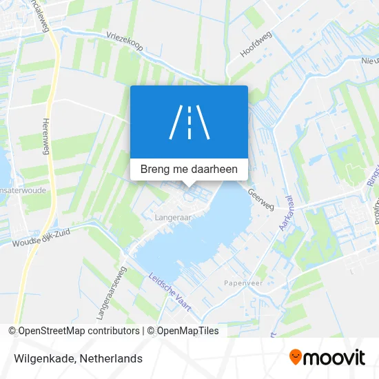 Wilgenkade kaart