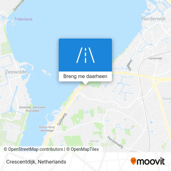 Crescentdijk kaart