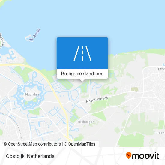 Oostdijk kaart
