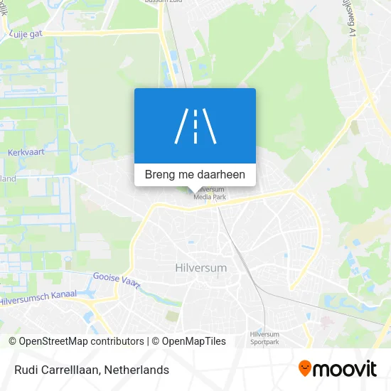 Rudi Carrelllaan kaart
