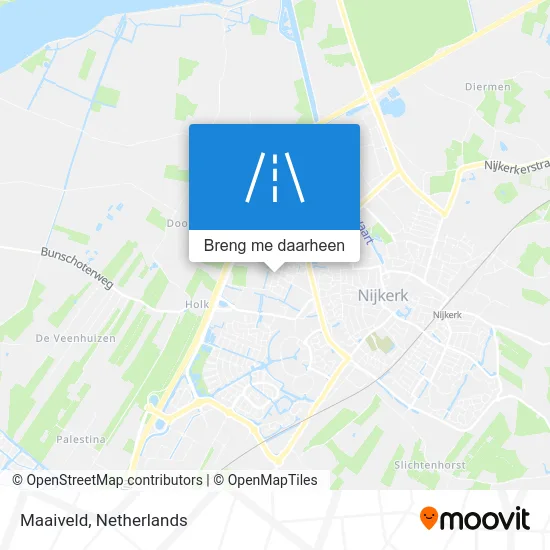 Maaiveld kaart
