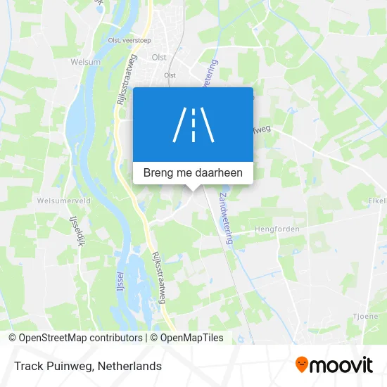 Track Puinweg kaart