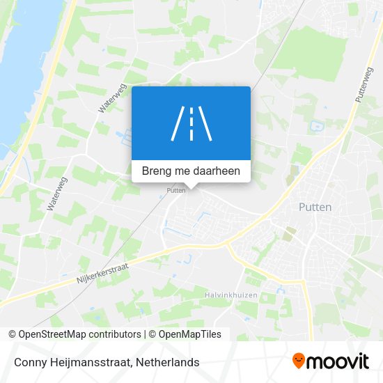 Conny Heijmansstraat kaart