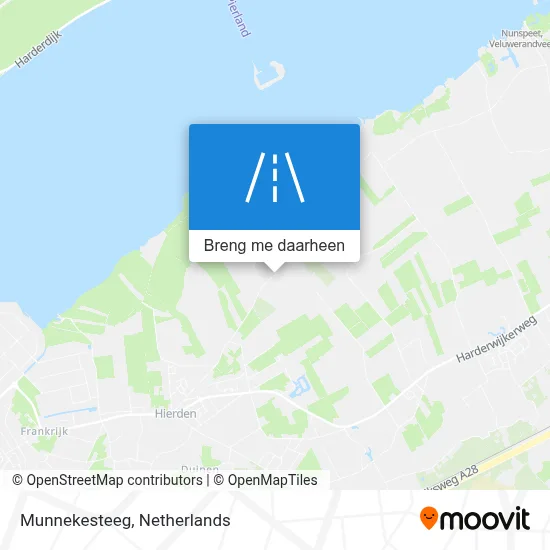 Munnekesteeg kaart