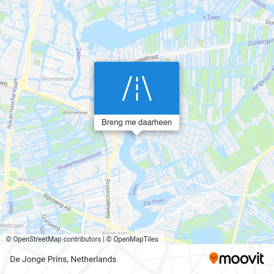 De Jonge Prins kaart