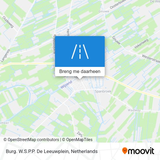 Burg. W.S.P.P. De Leeuwplein kaart
