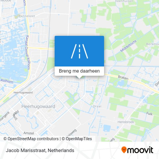 Jacob Marisstraat kaart