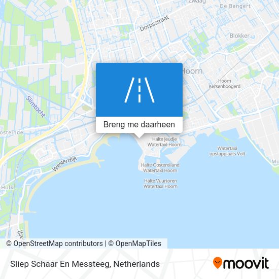 Sliep Schaar En Messteeg kaart