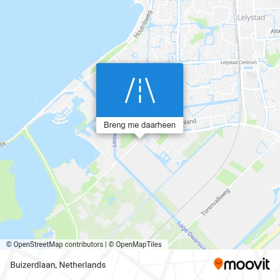 Buizerdlaan kaart