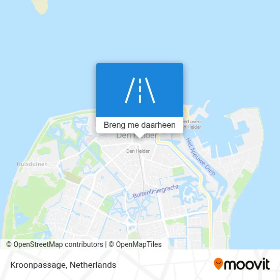 Kroonpassage kaart