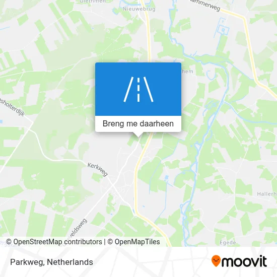Parkweg kaart