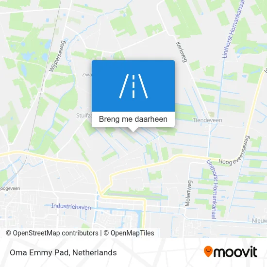 Oma Emmy Pad kaart
