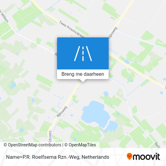 Name=P.R. Roelfsema Rzn.-Weg kaart