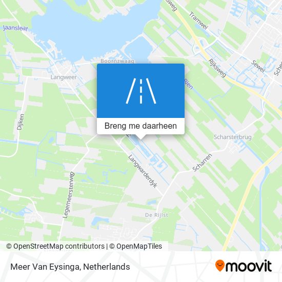 Meer Van Eysinga kaart