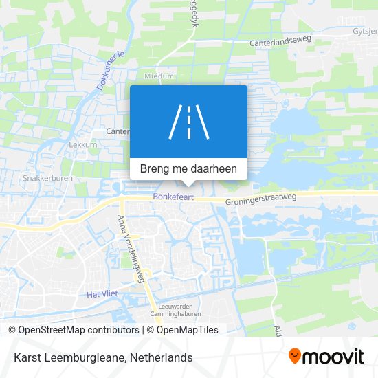 Karst Leemburgleane kaart