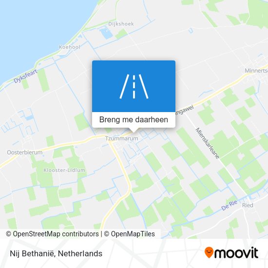 Nij Bethanië kaart