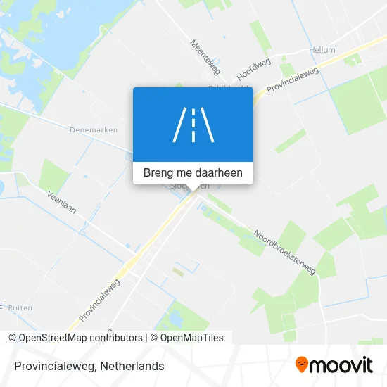 Provincialeweg kaart