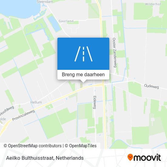 Aeilko Bulthuisstraat kaart