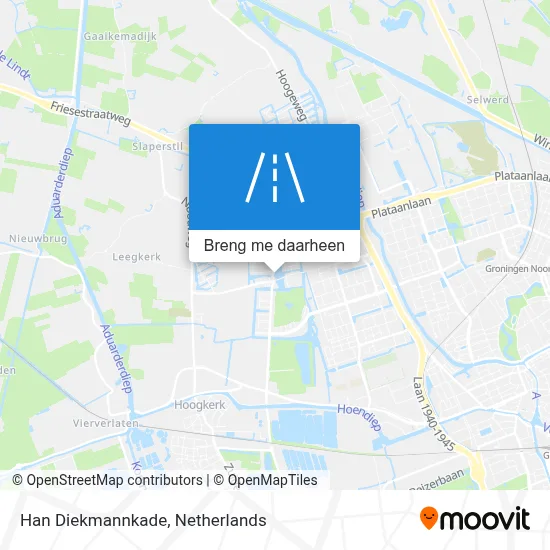 Han Diekmannkade kaart