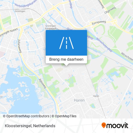 Kloostersingel kaart