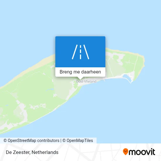 De Zeester kaart
