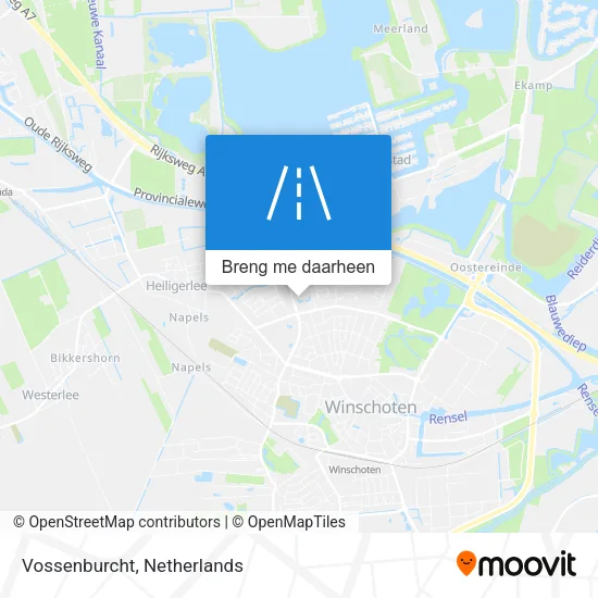 Vossenburcht kaart