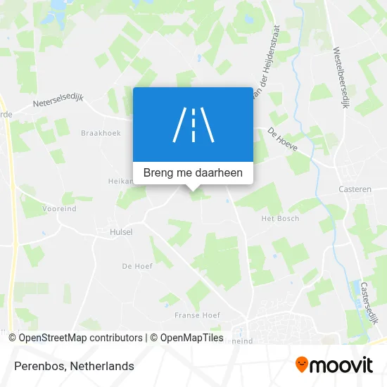Perenbos kaart
